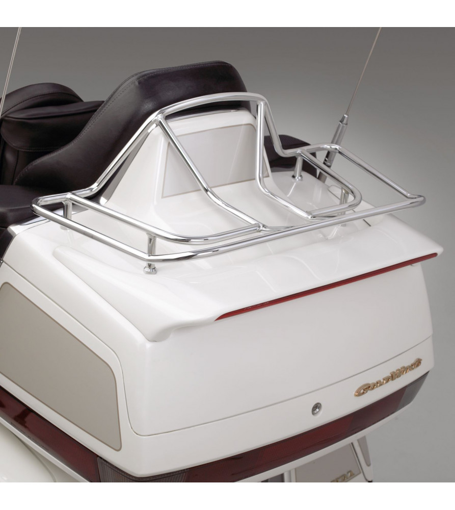 DELUXE TRUNK LUGGAGE RACK CHROME OR BLACK