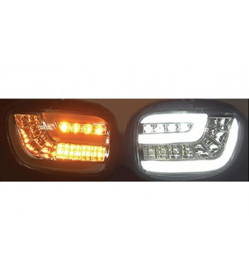 2 Clignotants Latéraux Dynamiques Séquentiels Ambre Pour Suzuki Swift, Jimmy, Vitara, SX4, Alto - Boîtier Noir Fumé
